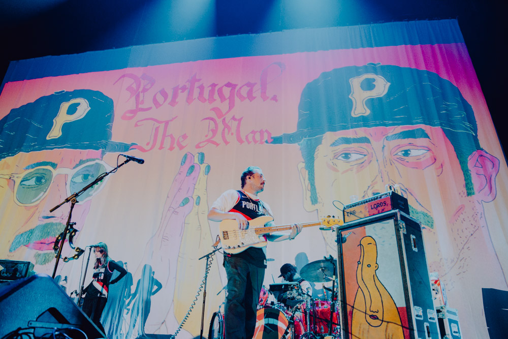 Portugal. The Man, Moda Center, photo by Sydnie Kobza