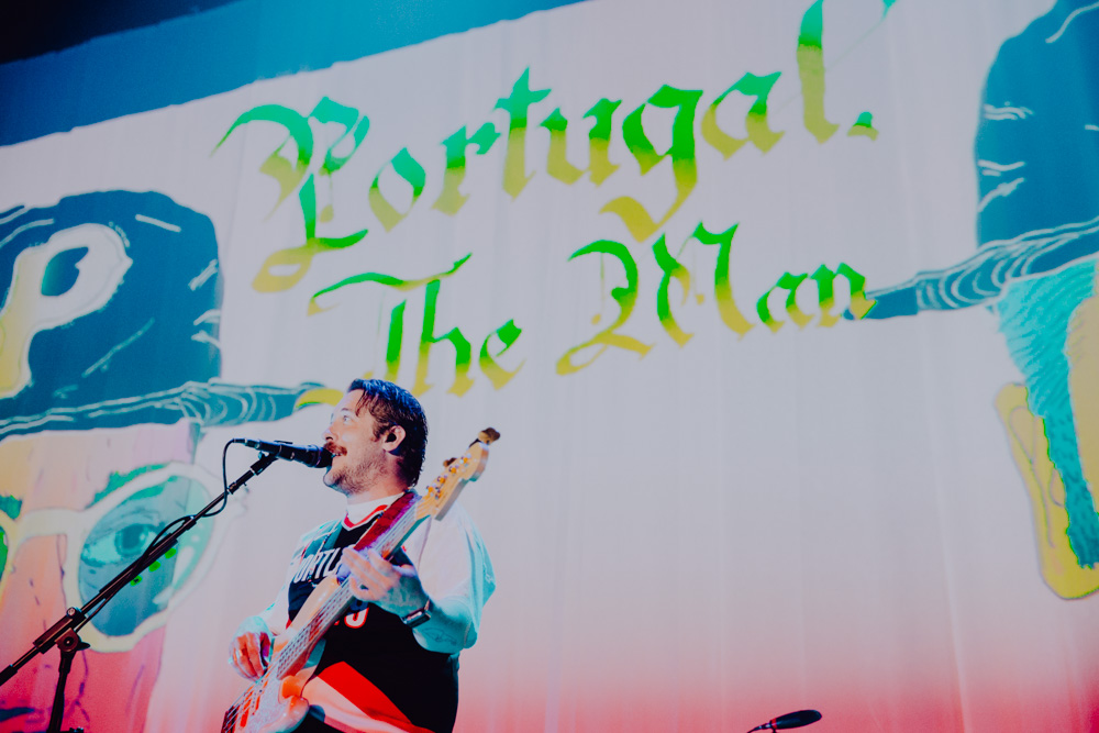 Portugal. The Man, Moda Center, photo by Sydnie Kobza