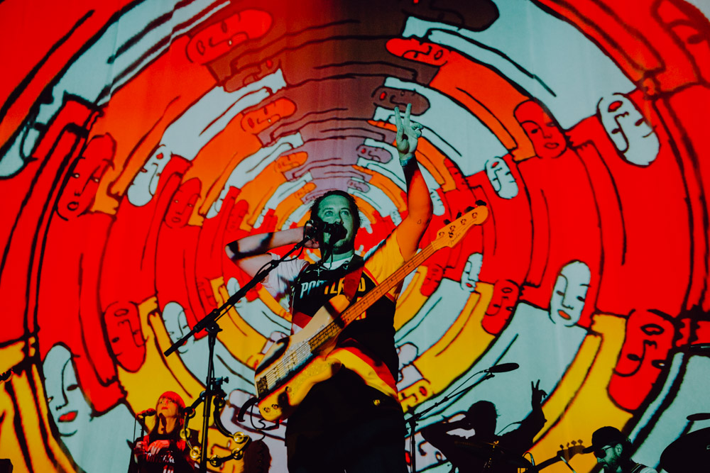 Portugal. The Man, Moda Center, photo by Sydnie Kobza