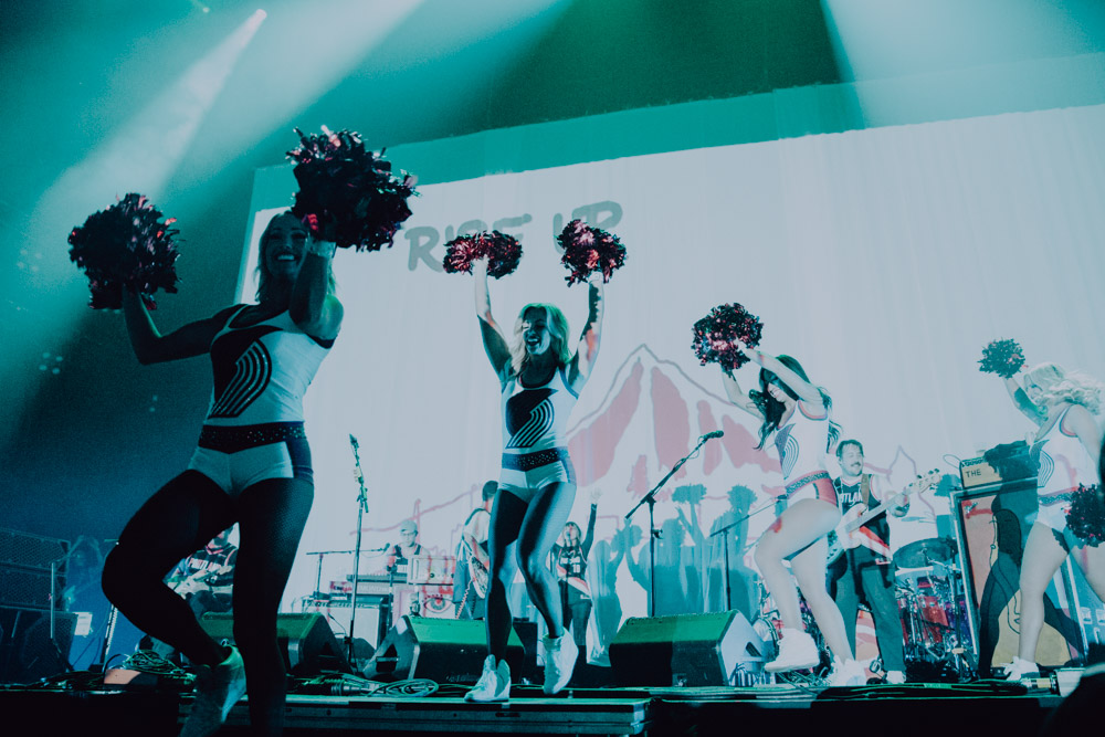 Portugal. The Man, Moda Center, photo by Sydnie Kobza