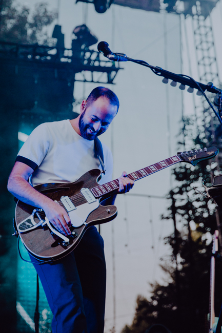 Young the Giant, Edgefield Amphitheater, photo by Sydnie Kobza
