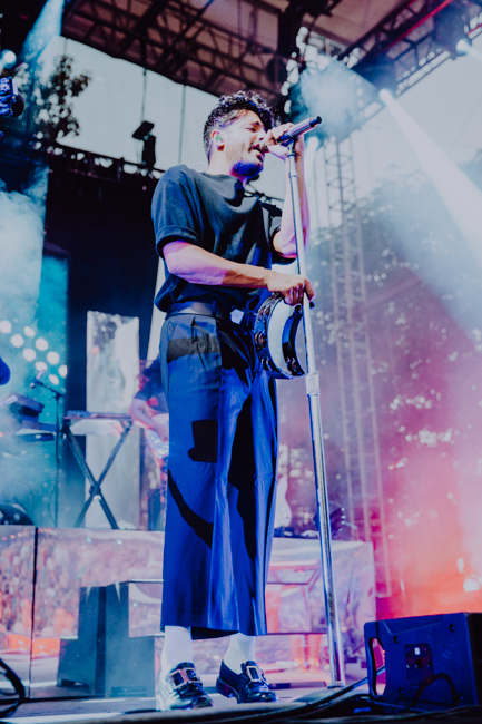 Young the Giant, Edgefield Amphitheater, photo by Sydnie Kobza