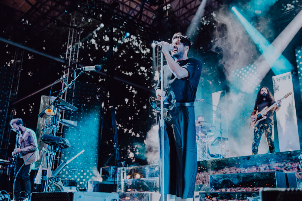 Young the Giant, Edgefield Amphitheater, photo by Sydnie Kobza