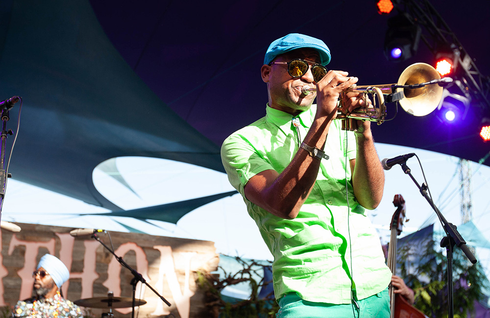 Preservation Hall Jazz Band, Pickathon, Pendarvis Farm, photo by Joe Duquette