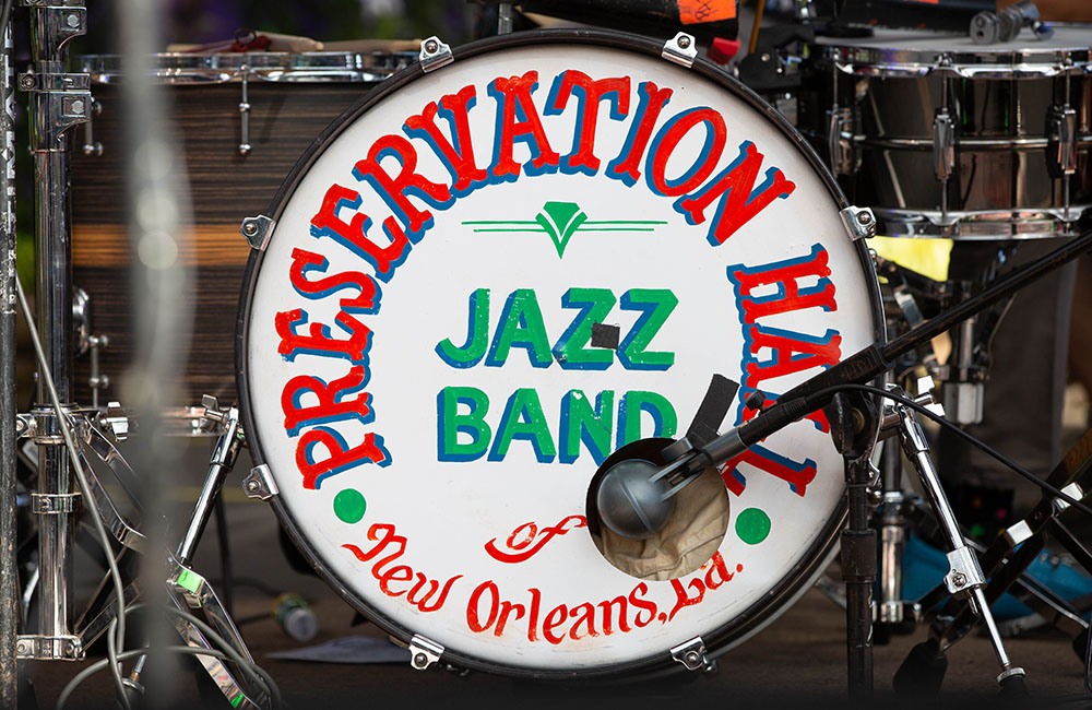 Preservation Hall Jazz Band, Pickathon, Pendarvis Farm, photo by Joe Duquette