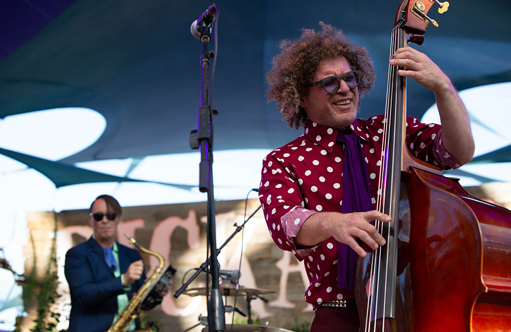 Preservation Hall Jazz Band, Pickathon, Pendarvis Farm, photo by Joe Duquette