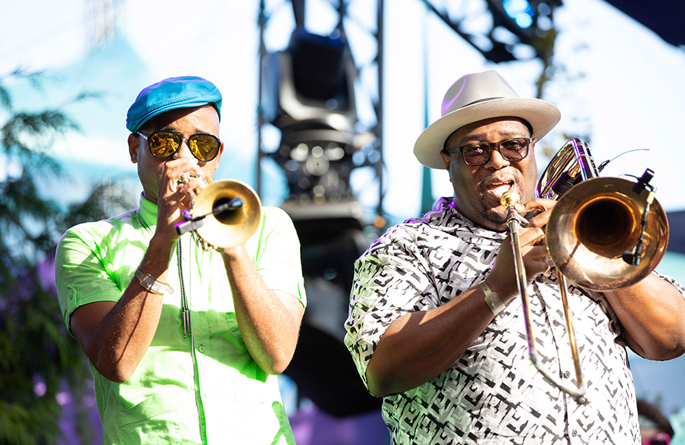 Preservation Hall Jazz Band, Pickathon, Pendarvis Farm, photo by Joe Duquette