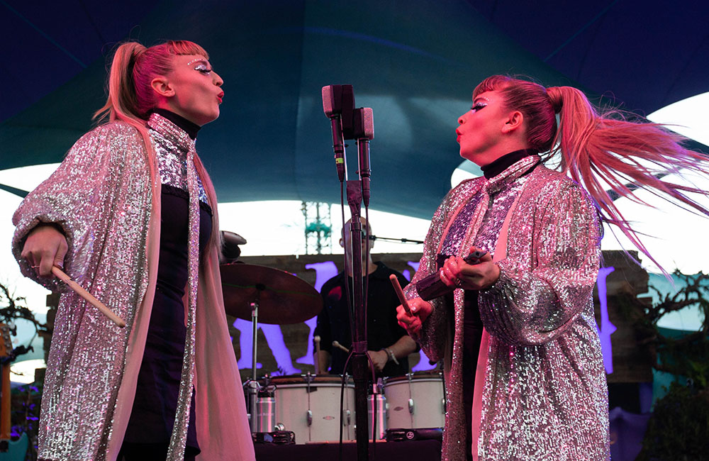Lucius, Pickathon, Pendarvis Farm, photo by Joe Duquette