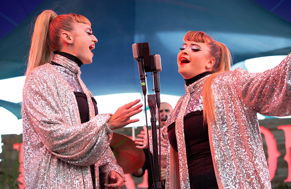 Lucius, Pickathon, Pendarvis Farm, photo by Joe Duquette