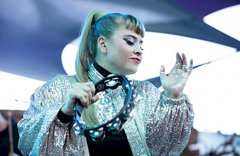 Lucius, Pickathon, Pendarvis Farm, photo by Joe Duquette