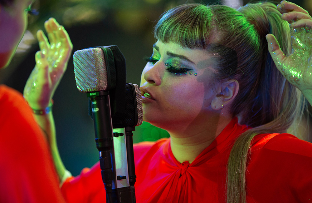 Lucius, Pickathon, Pendarvis Farm, photo by Joe Duquette
