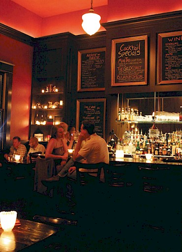 The bijou cocktail lounge at The Secret Society