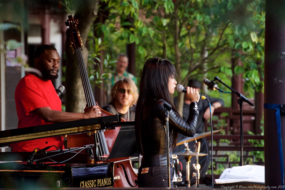 Connie Han, Lan Su Chinese Garden, photo by John Alcala