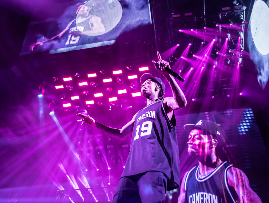 Wiz Khalifa, Sunlight Supply Amphitheater, photo by Sal Barragan