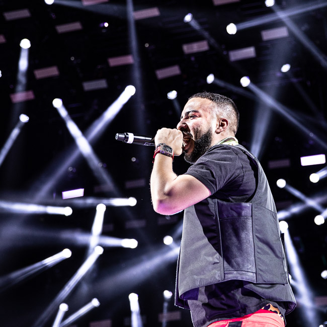 French Montana, Sunlight Supply Amphitheater, photo by Sal Barragan