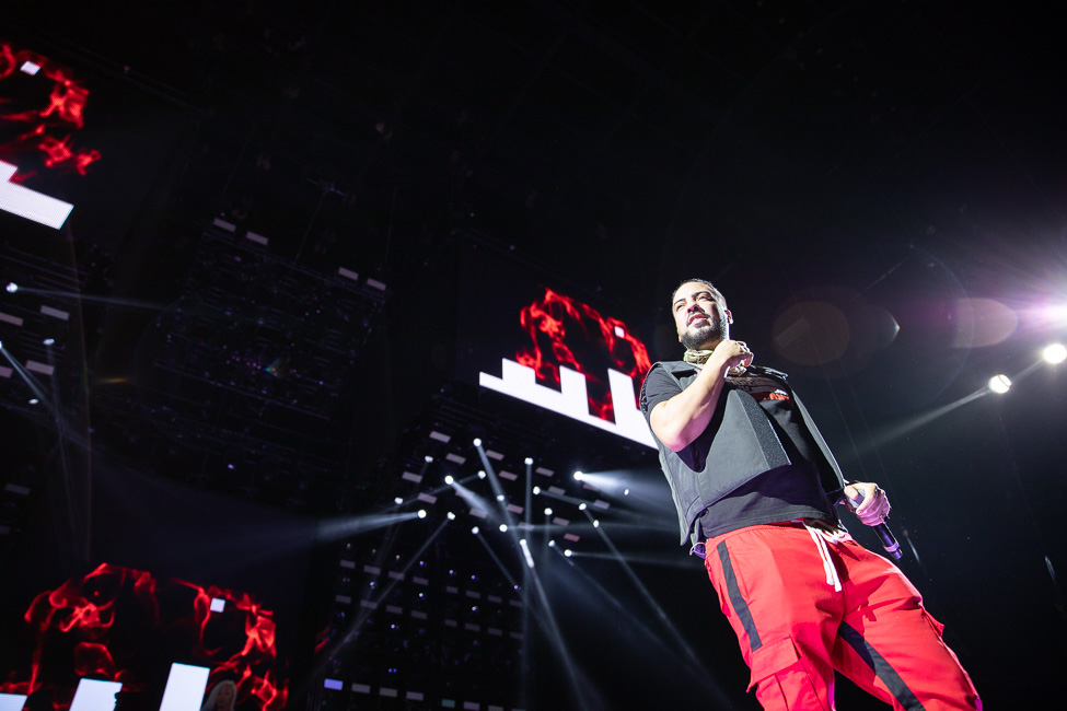 French Montana, Sunlight Supply Amphitheater, photo by Sal Barragan