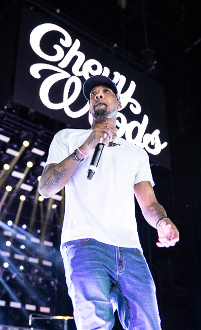 Chevy Woods, Sunlight Supply Amphitheater, photo by Sal Barragan