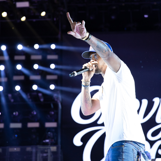 Chevy Woods, Sunlight Supply Amphitheater, photo by Sal Barragan