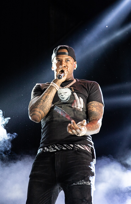 Moneybagg Yo, Sunlight Supply Amphitheater, photo by Sal Barragan