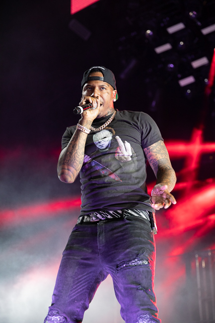 Moneybagg Yo, Sunlight Supply Amphitheater, photo by Sal Barragan