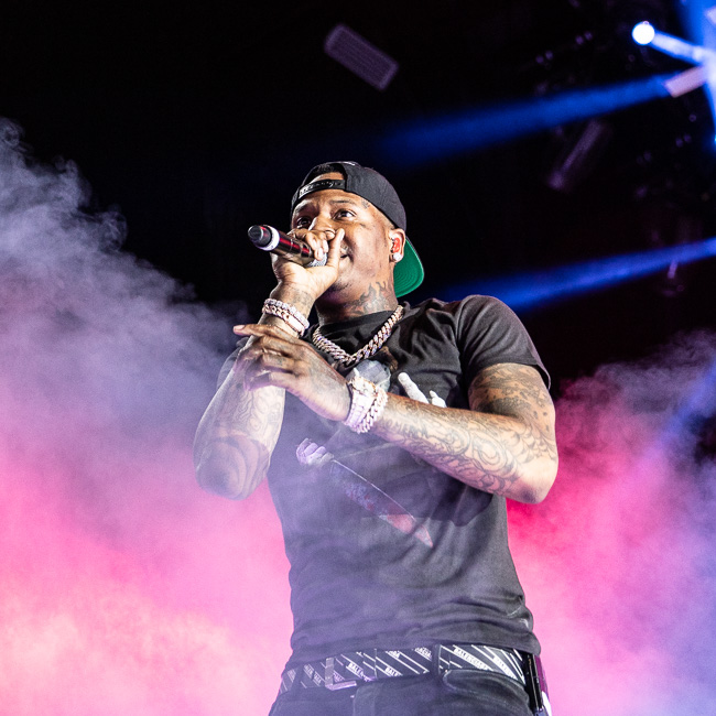 Moneybagg Yo, Sunlight Supply Amphitheater, photo by Sal Barragan