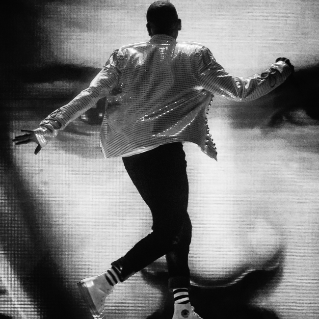 Chris Brown, Moda Center, photo by Miguel Padilla