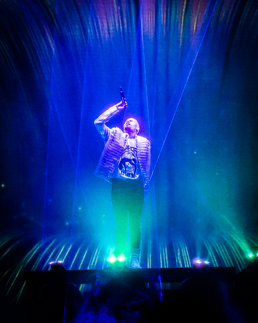 Chris Brown, Moda Center, photo by Miguel Padilla