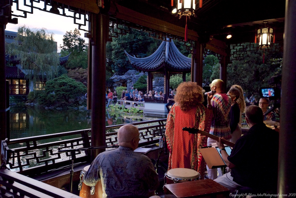 Bobby Torres Ensemble, Lan Su Chinese Garden, photo by John Alcala