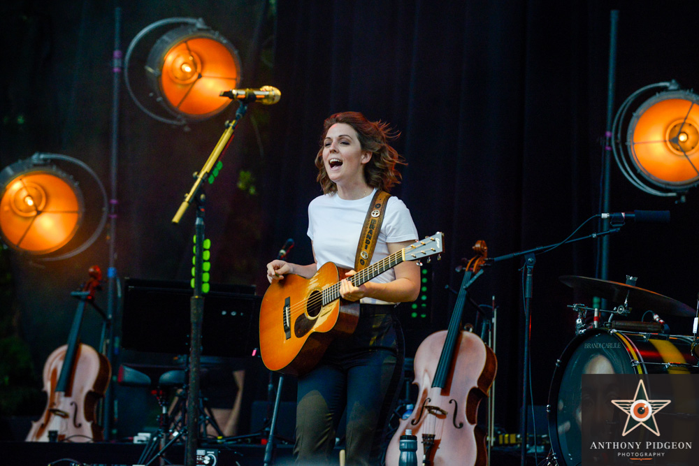 Brandi Carlile, Edgefield Amphitheater, photo by Anthony Pidgeon