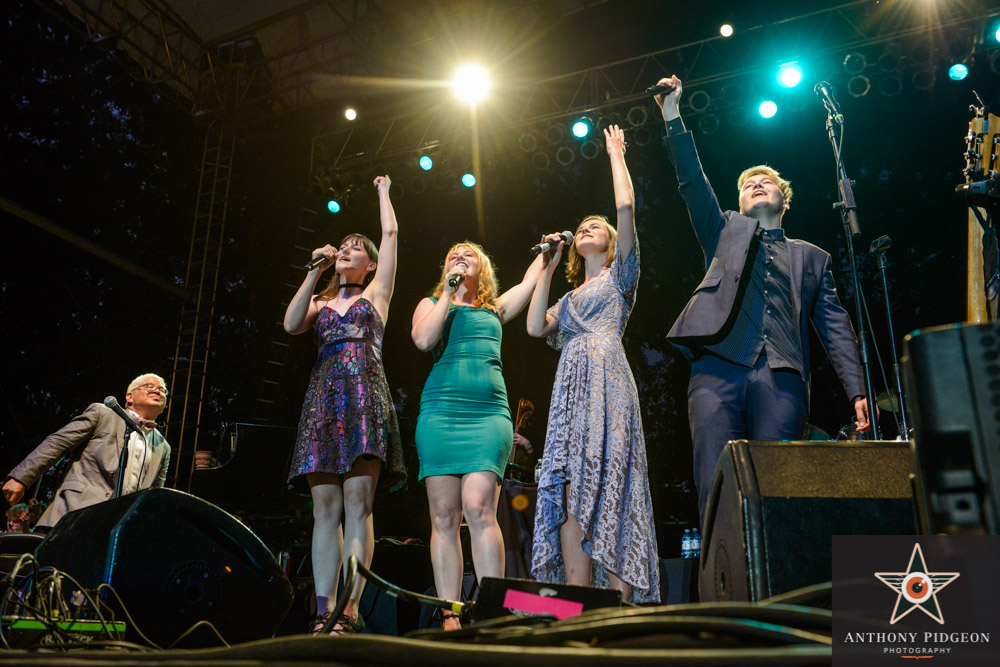 Pink Martini, Edgefield Amphitheater, photo by Anthony Pidgeon