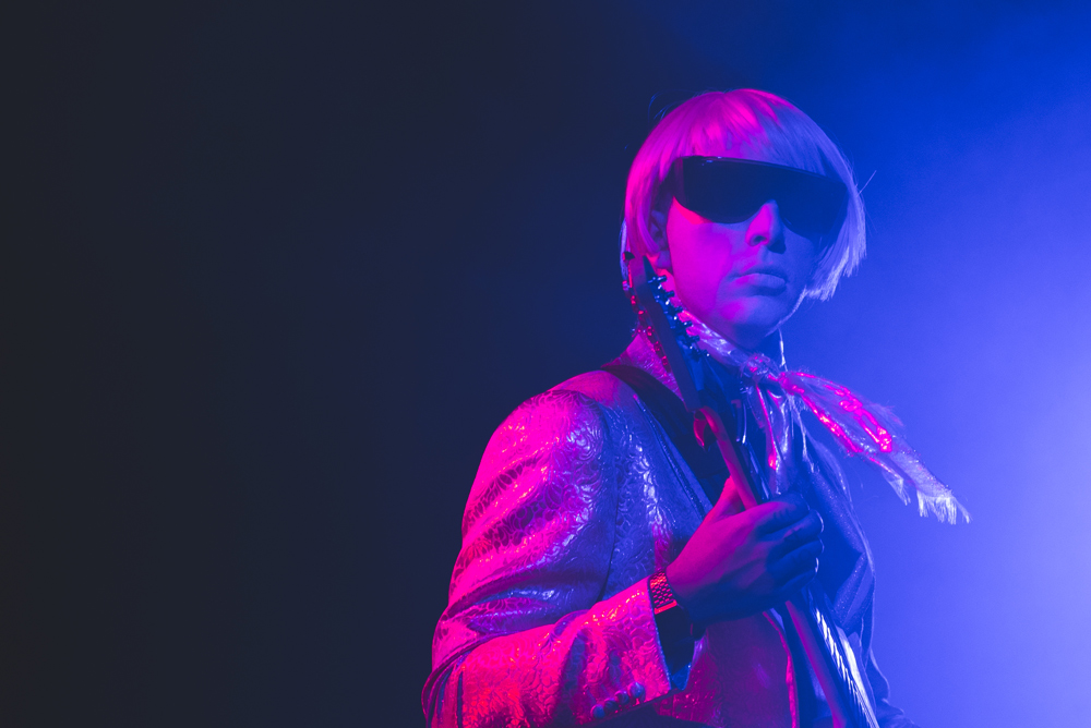 Drab Majesty, Wonder Ballroom, photo by Natalie Waitt-Gibson