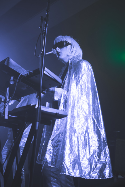 Drab Majesty, Wonder Ballroom, photo by Natalie Waitt-Gibson