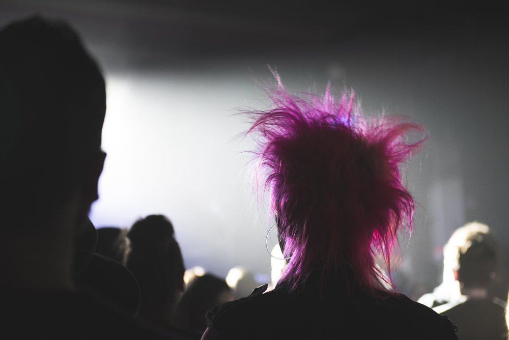 Drab Majesty, Wonder Ballroom, photo by Natalie Waitt-Gibson