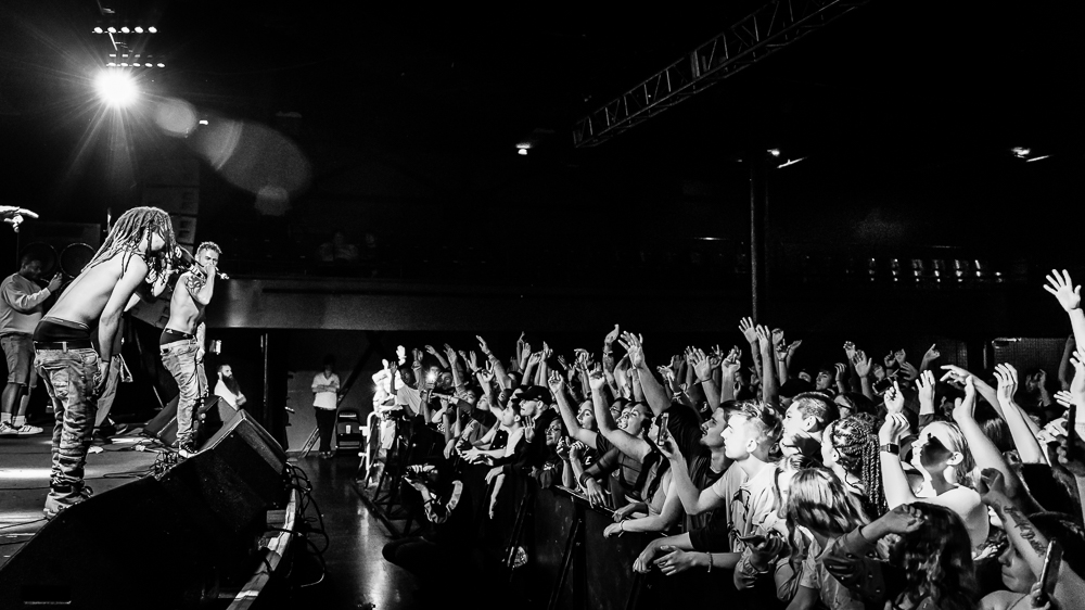 Peacoat Gang, Roseland Theater, photo by Miguel Padilla