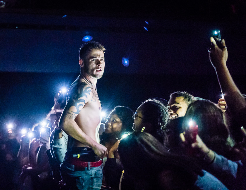 Peacoat Gang, Roseland Theater, photo by Miguel Padilla