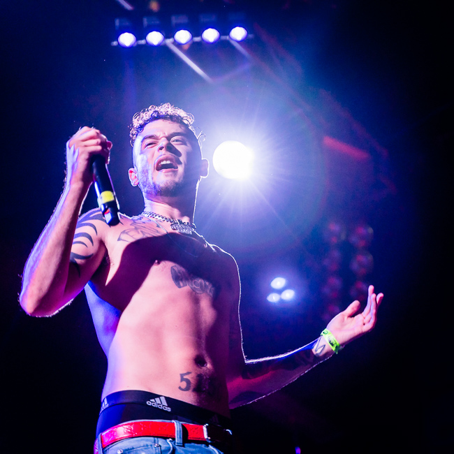 Peacoat Gang, Roseland Theater, photo by Miguel Padilla