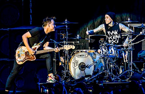 Blink-182, Sunlight Supply Amphitheater, photo by Miguel Padilla
