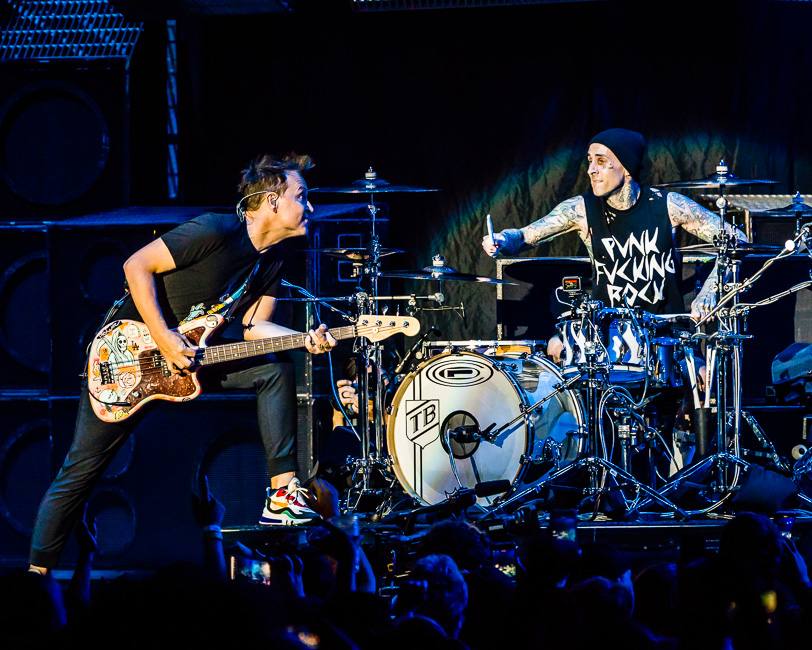 Blink-182, Sunlight Supply Amphitheater, photo by Miguel Padilla