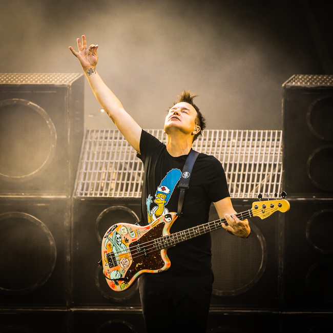 Blink-182, Sunlight Supply Amphitheater, photo by Miguel Padilla