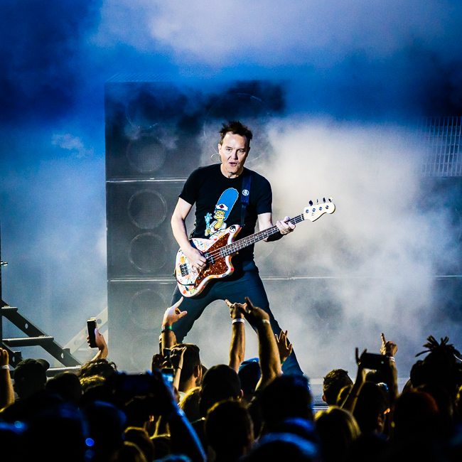 Blink-182, Sunlight Supply Amphitheater, photo by Miguel Padilla