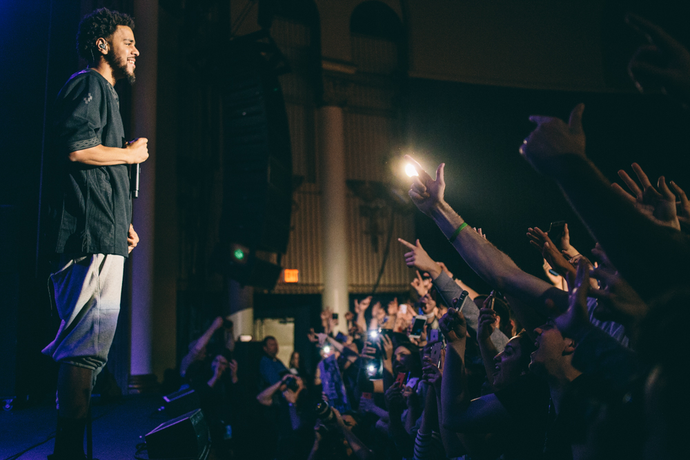 J. Cole, McDonald Theatre, photo by Lucas Creighton