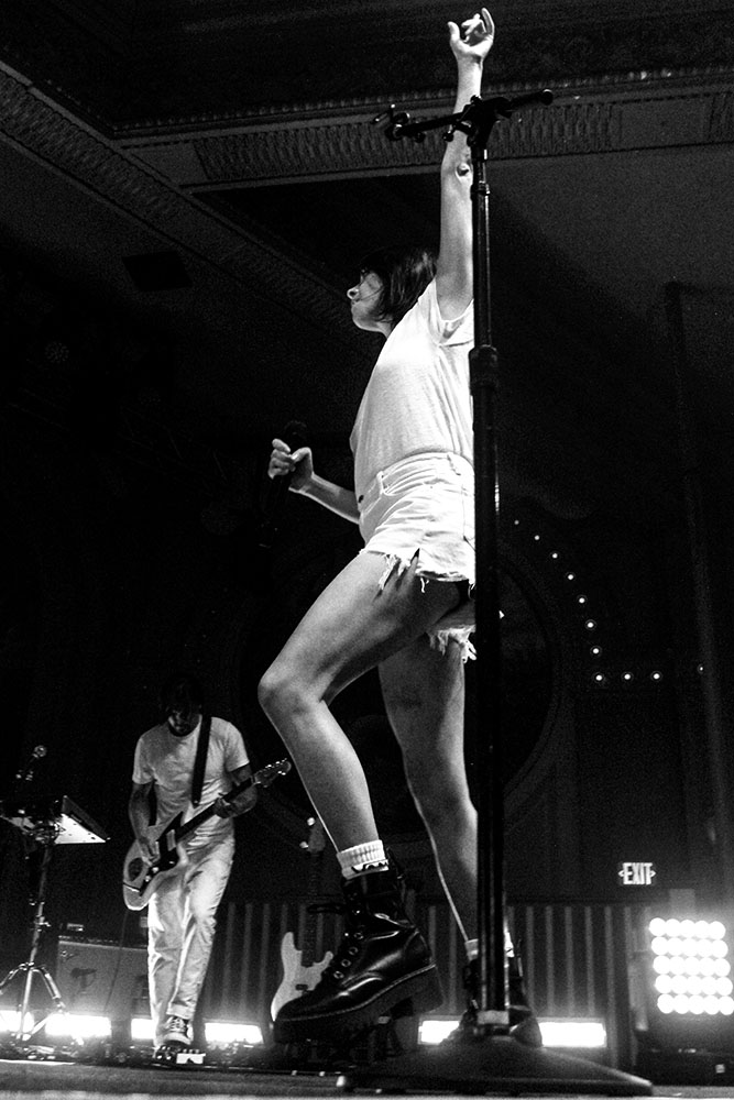 K.Flay, Crystal Ballroom, photo by Emma Davis