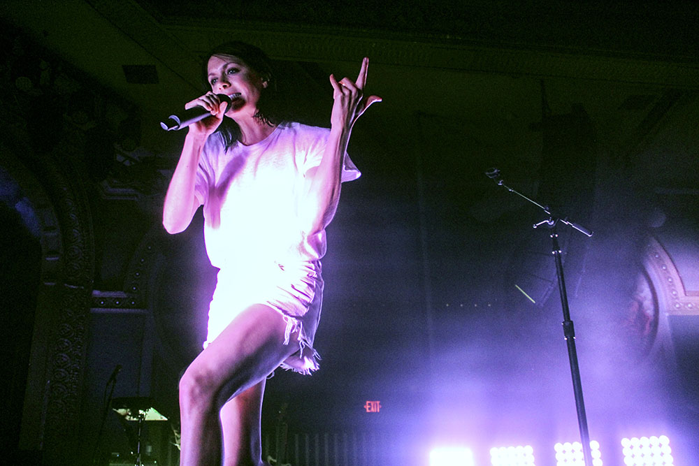 K.Flay, Crystal Ballroom, photo by Emma Davis