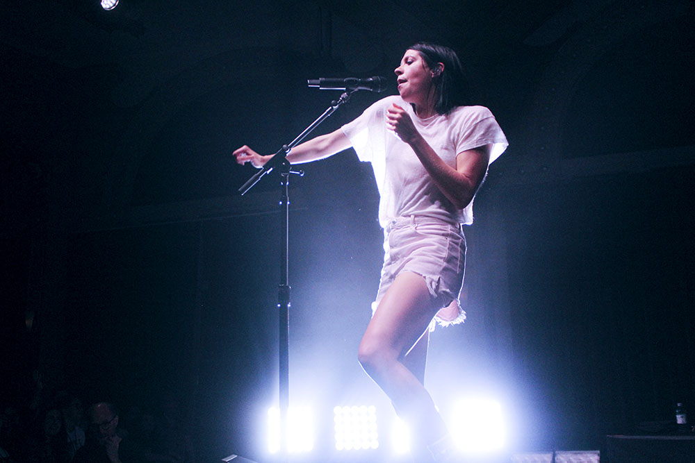 K.Flay, Crystal Ballroom, photo by Emma Davis