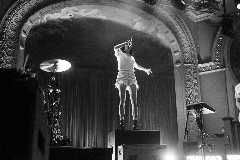 K.Flay, Crystal Ballroom, photo by Emma Davis