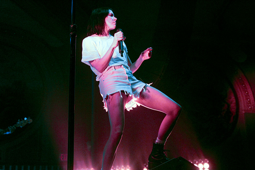 K.Flay, Crystal Ballroom, photo by Emma Davis
