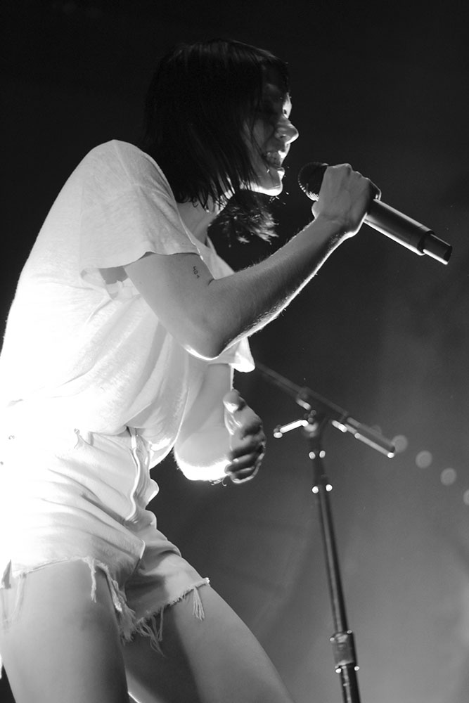 K.Flay, Crystal Ballroom, photo by Emma Davis