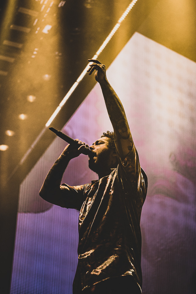 Post Malone, Moda Center, photo by Henry Ward
