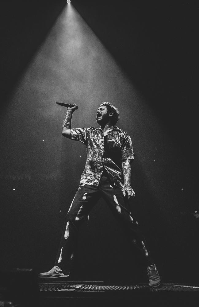 Post Malone, Moda Center, photo by Henry Ward