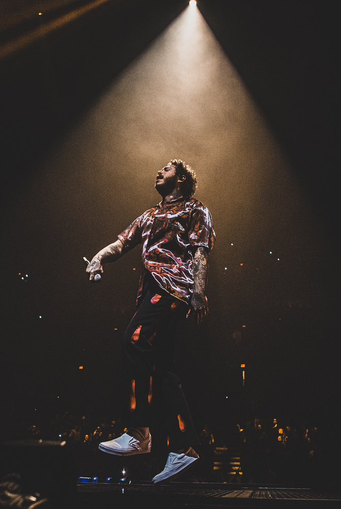 Post Malone, Moda Center, photo by Henry Ward